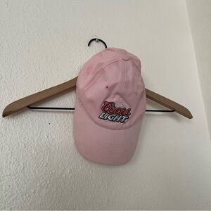 Pink Coors Light Cap